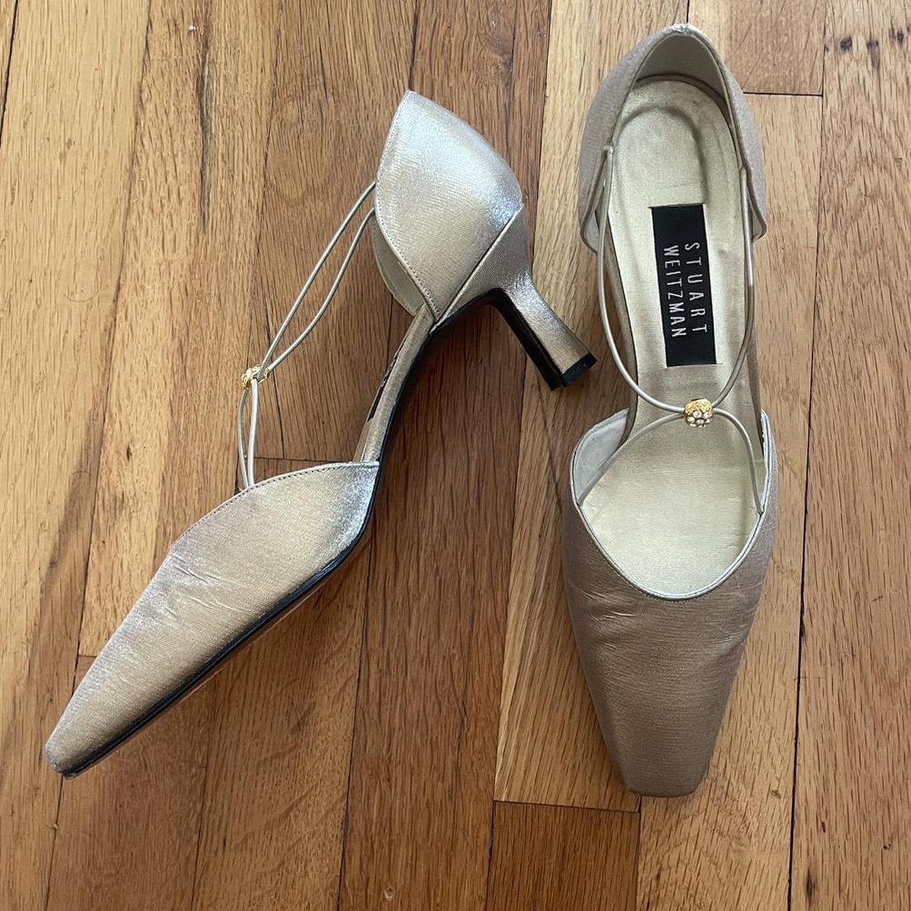 stuart weitzman tan heels