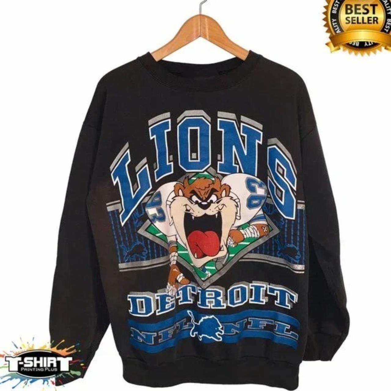 Detroit lions vintage high quality sweatshirt