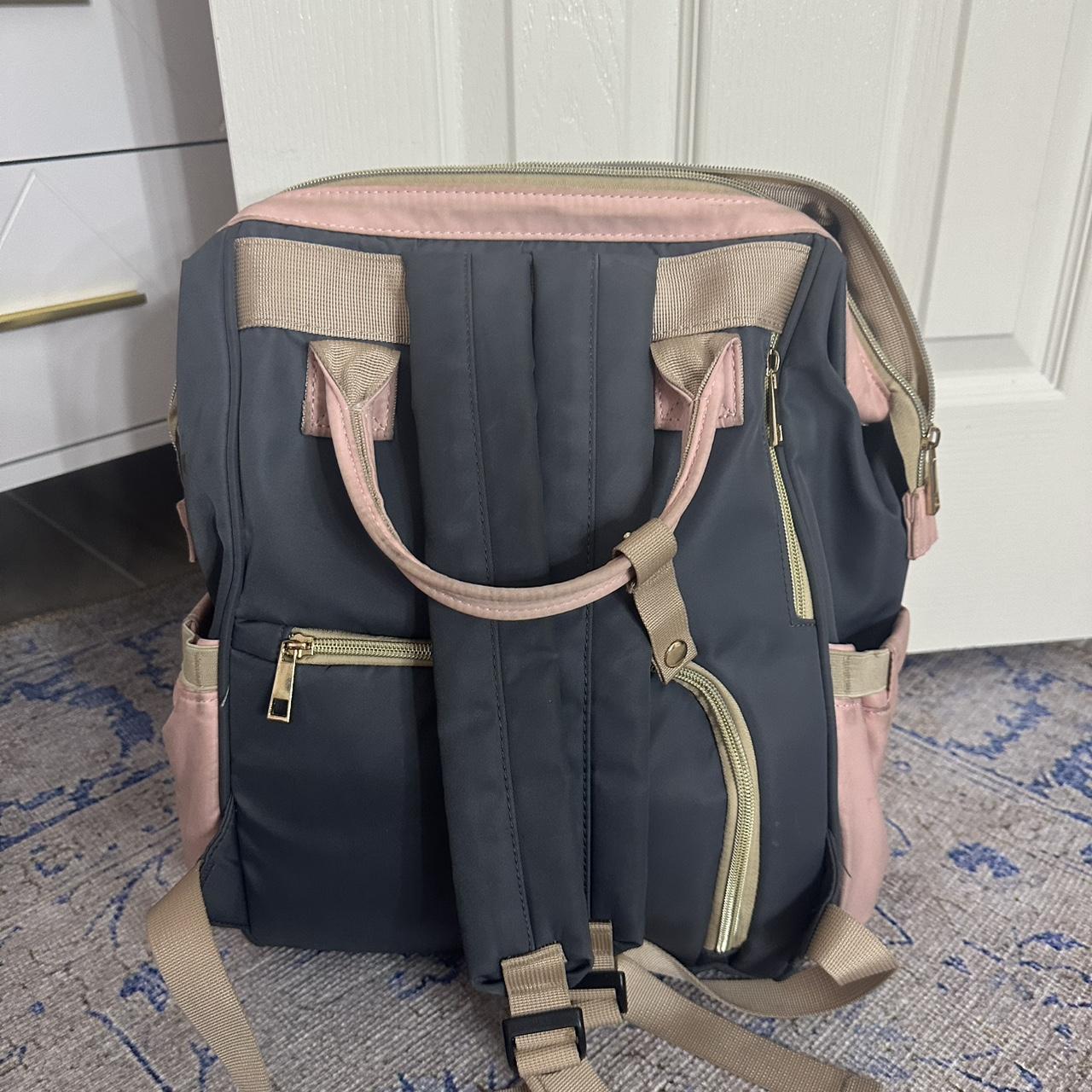 suffolk grey and pink dance bag Depop