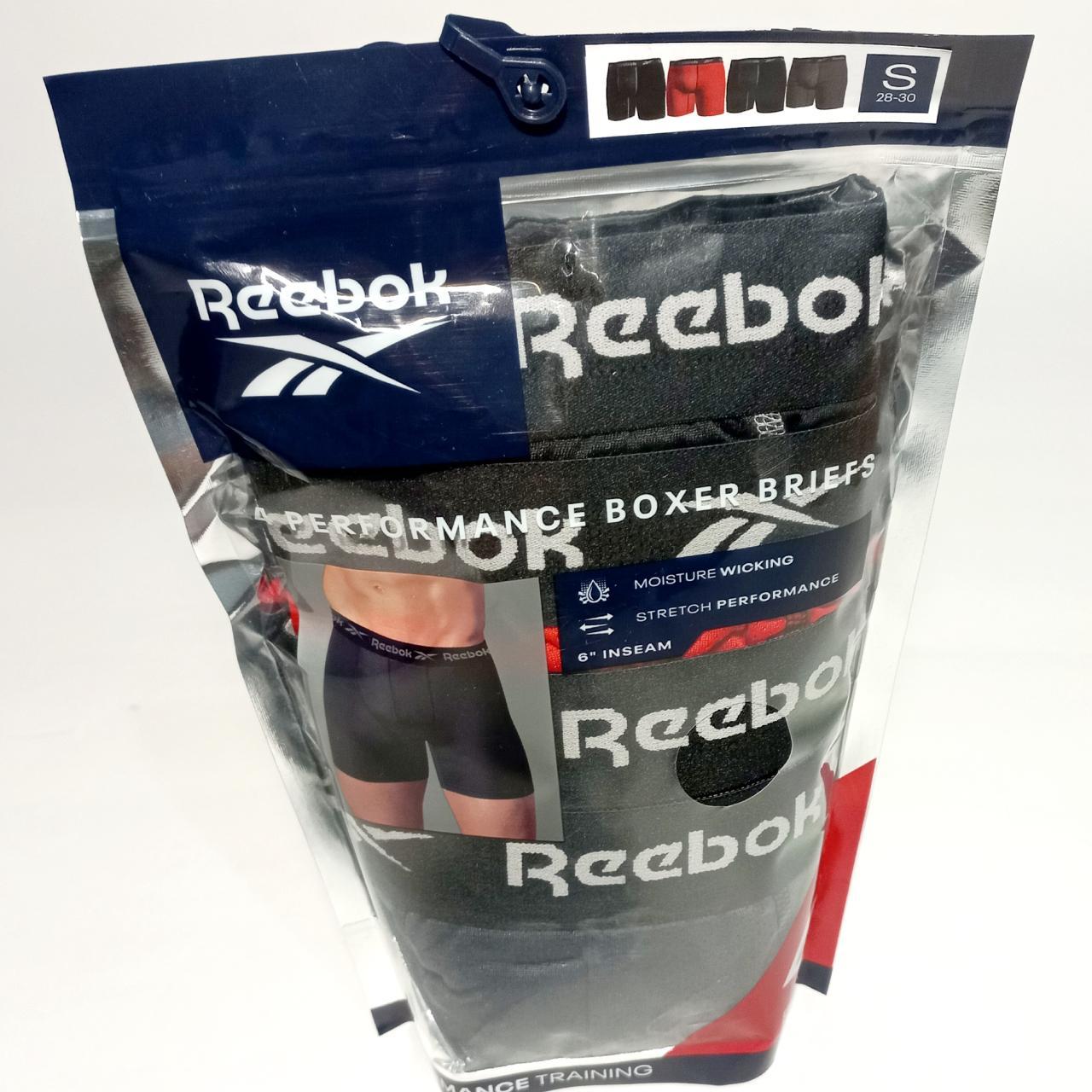New REEBOK Performance Boxer Briefs 4Pack 6"... Depop