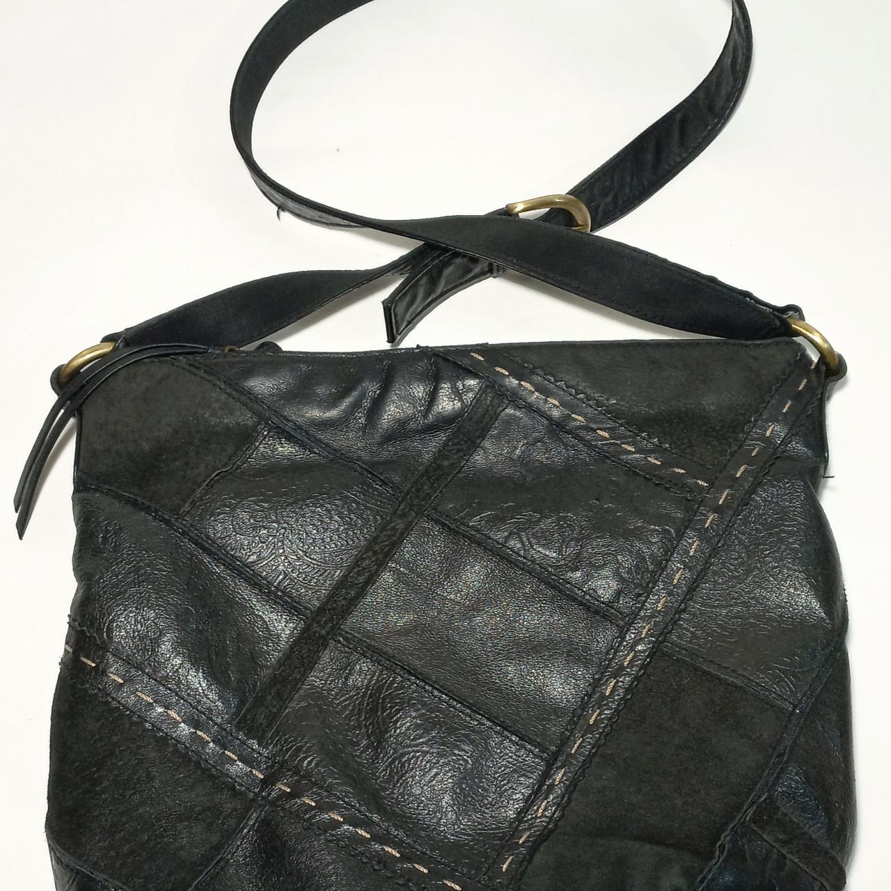 Sonoma Lifestyle Women's Black Crossbody Bag of... - Depop