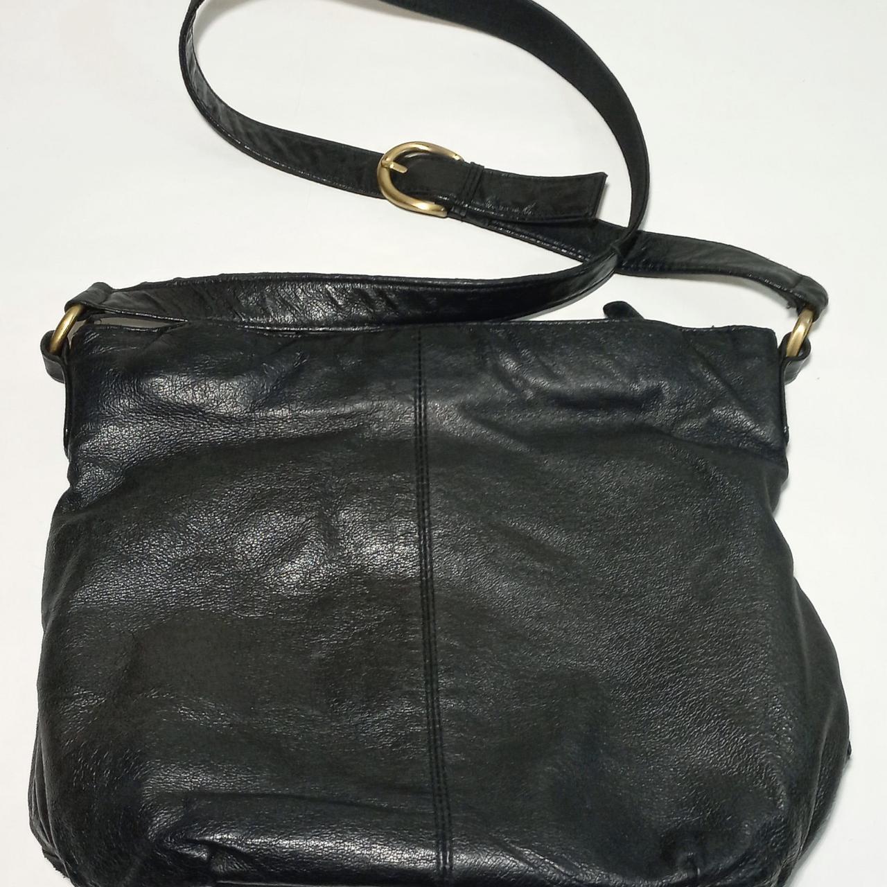 Sonoma Lifestyle Women's Black Crossbody Bag of... - Depop
