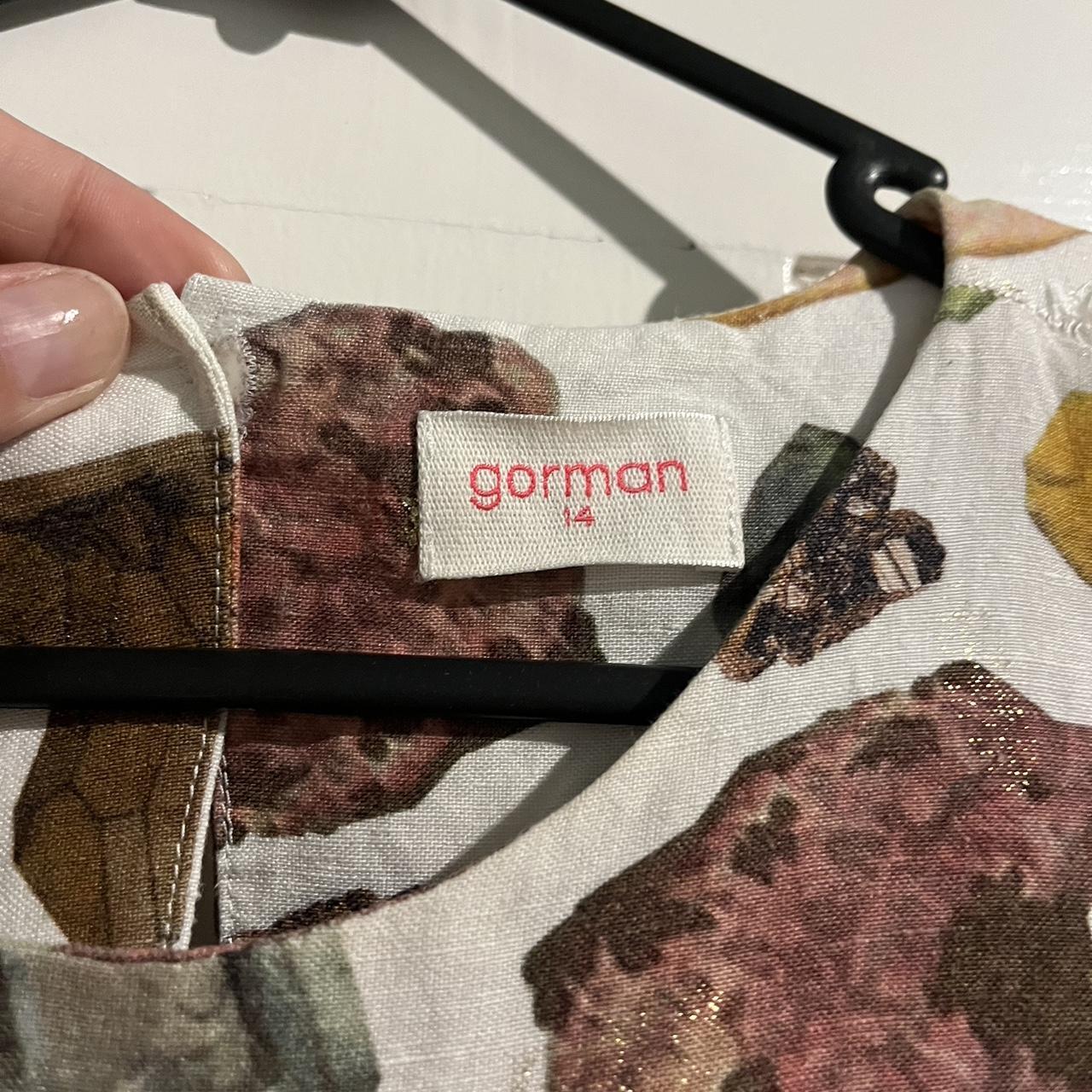 Gorman rock dress with gold embellishments.... - Depop