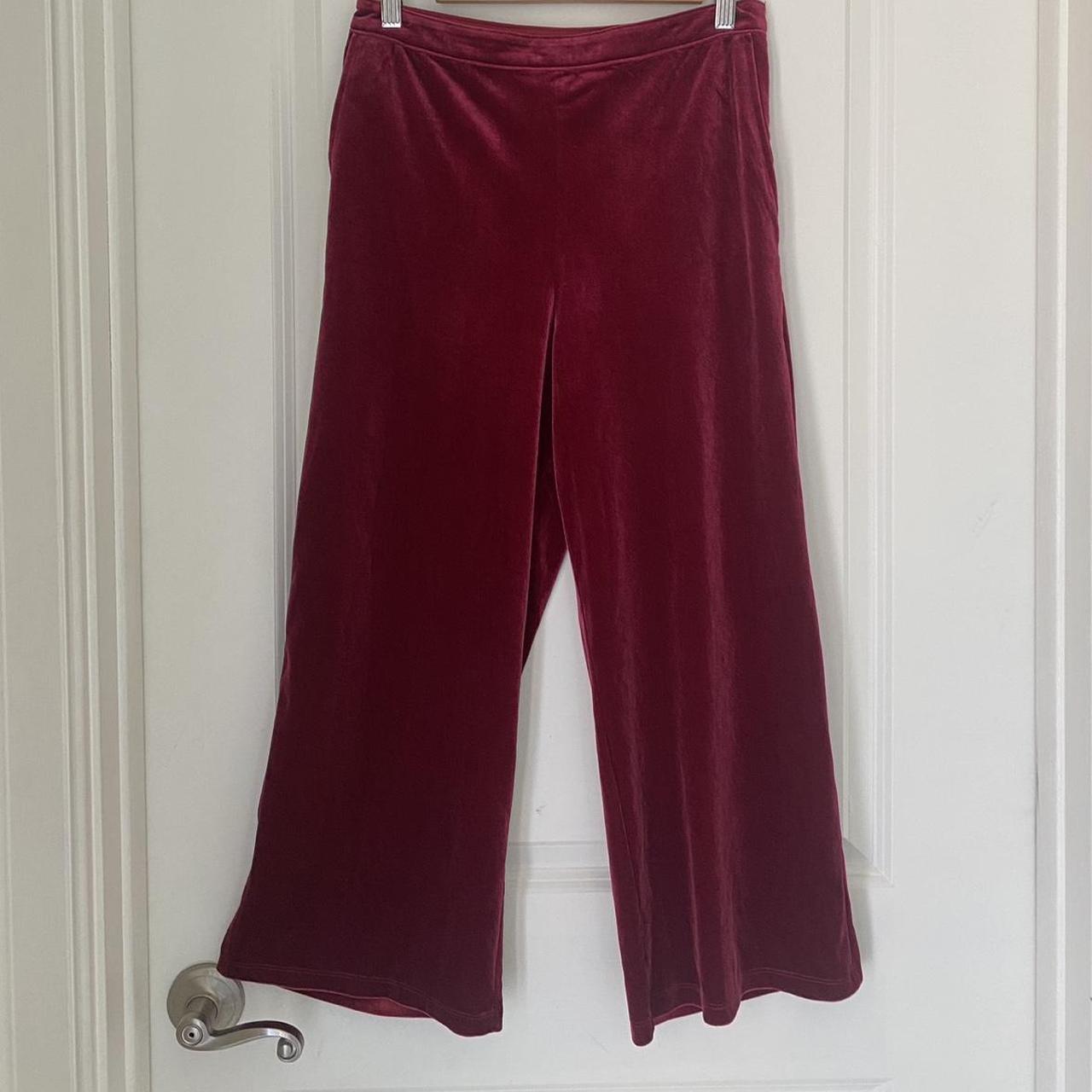 Abercrombie & Fitch Women's Wide leg Pants - Burg… - image 3