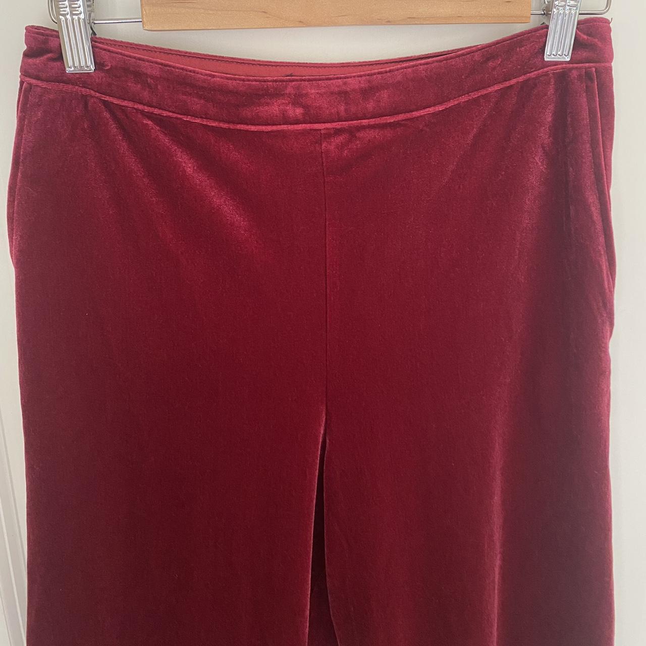 Abercrombie & Fitch Women's Wide leg Pants - Burg… - image 5