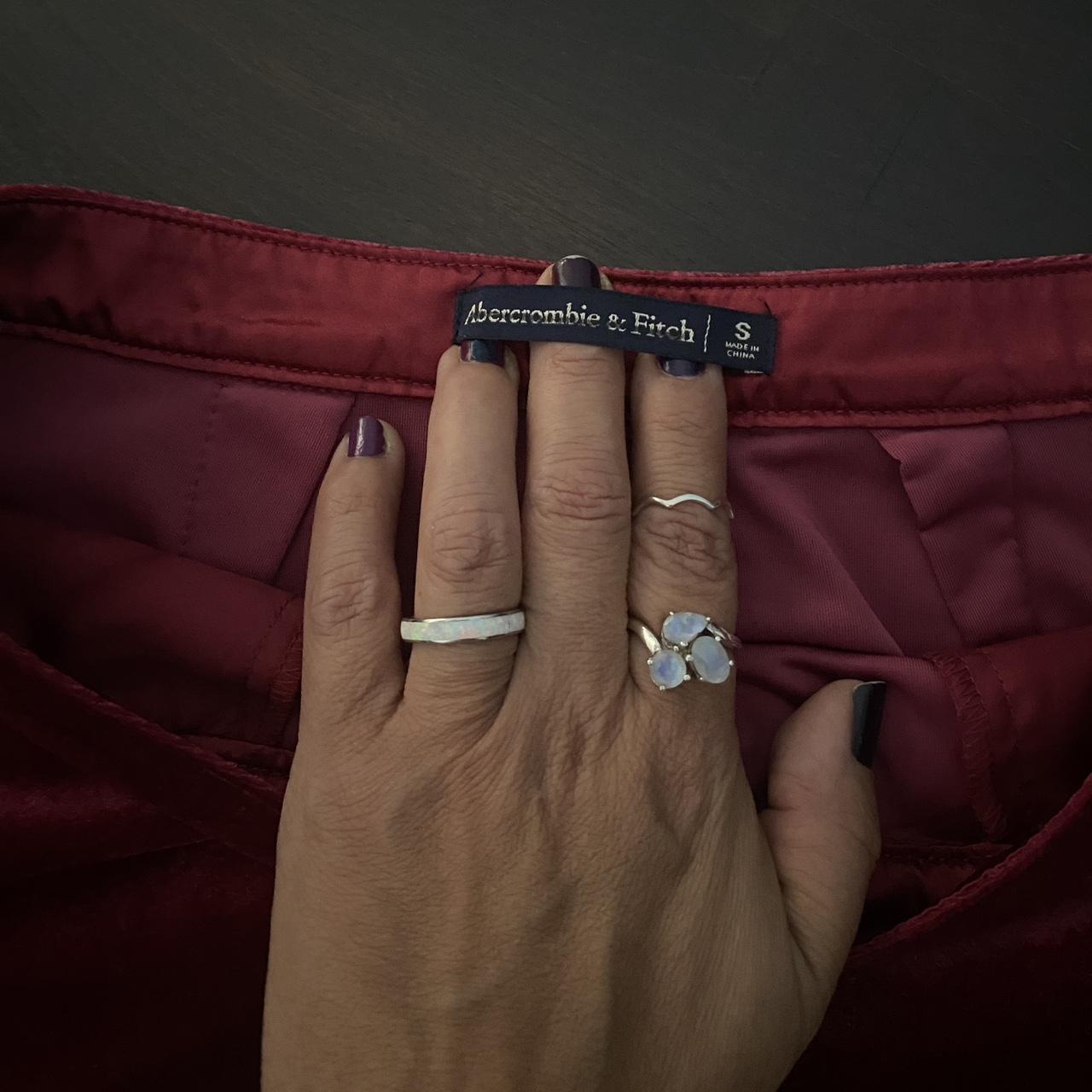 Abercrombie & Fitch Women's Wide leg Pants - Burg… - image 7