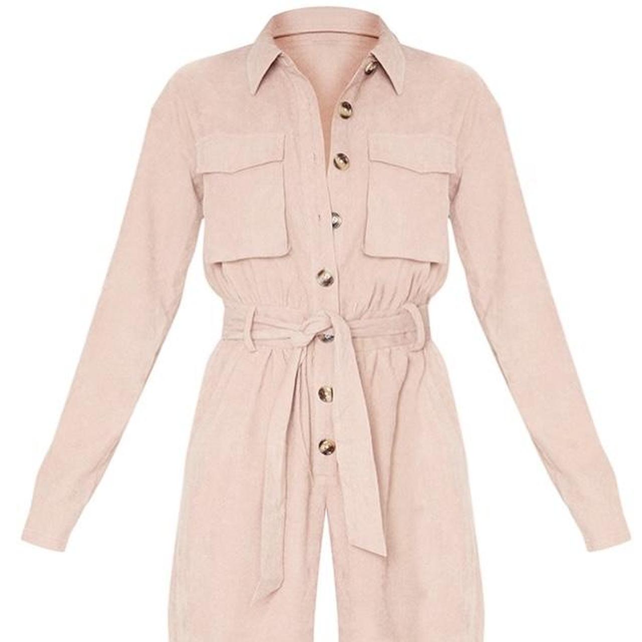 Petite Pink Utility Suit Jumpsuit Trend Utility Jumpsuit Pink
