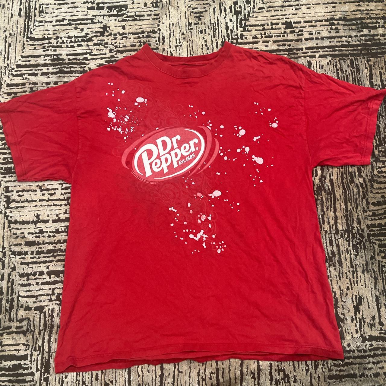 vintage Dr. Pepper shirt with no tag - Depop