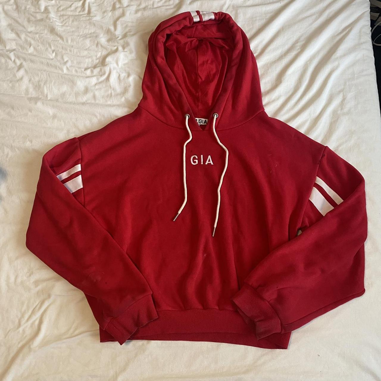 Gia red sale hoodie