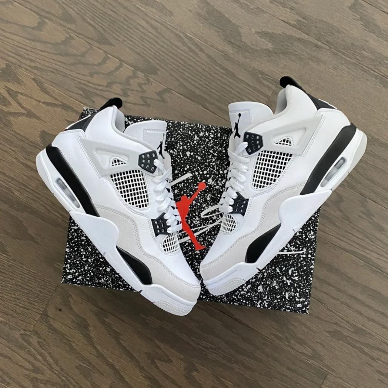 Air jordan 4 hot sale size 8