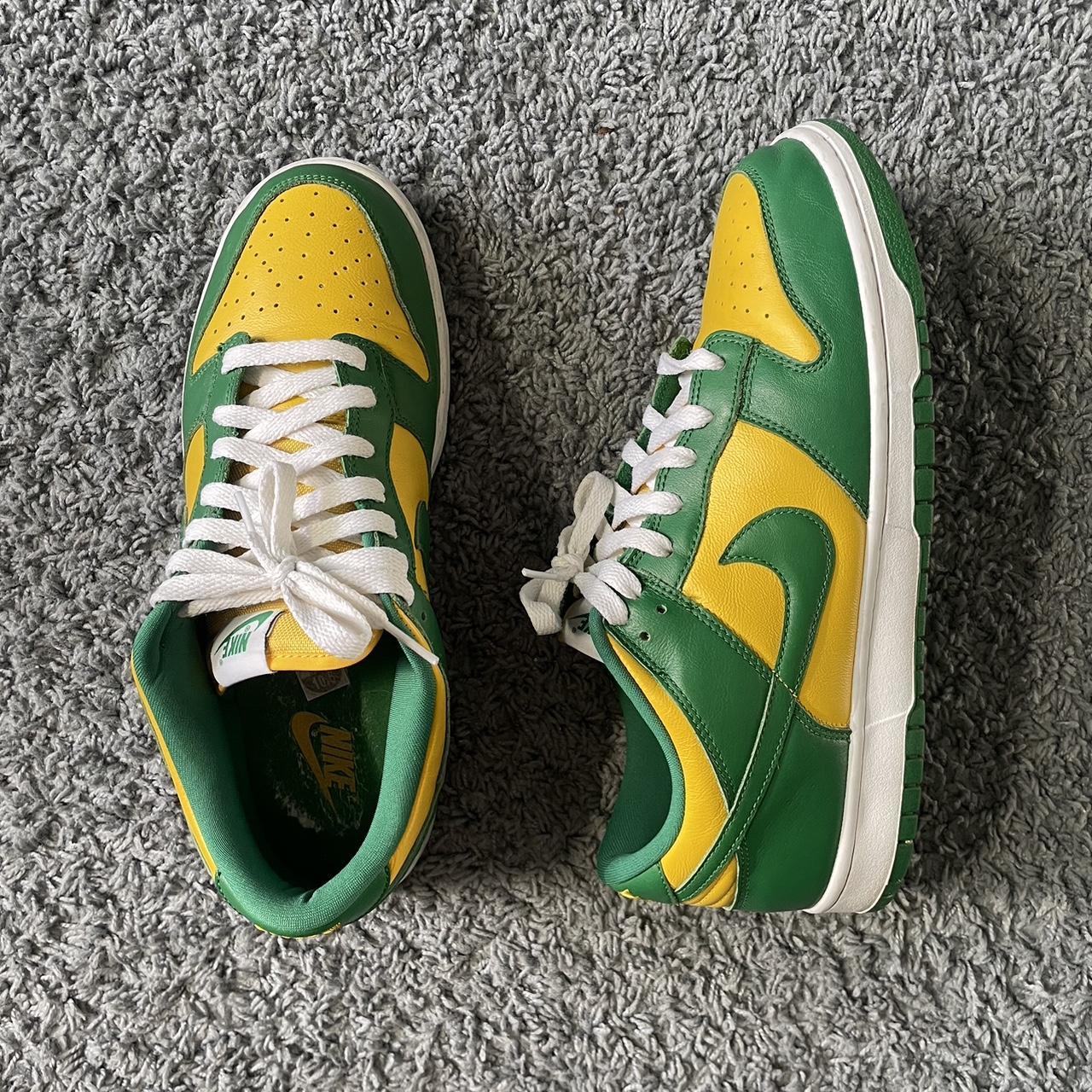 Nike Dunk Low 'Brazil' Comes with Original Box $100 - Depop