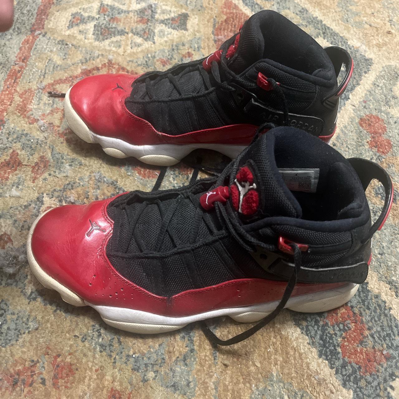 mens jordan 6 rings red