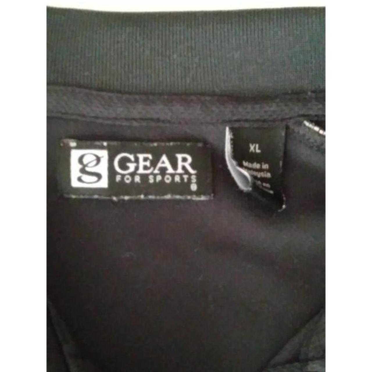 Gear for Sports Polo Shirt Black Short Sleeve Cotton... Depop