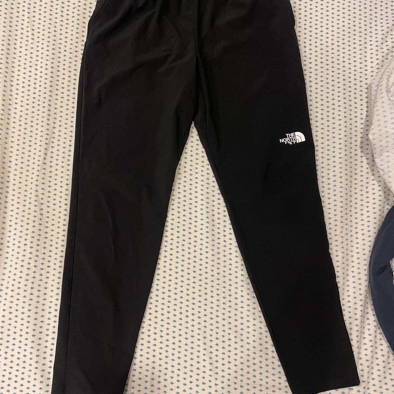 Water resistant running pants. Zipper pockets. Size... - Depop