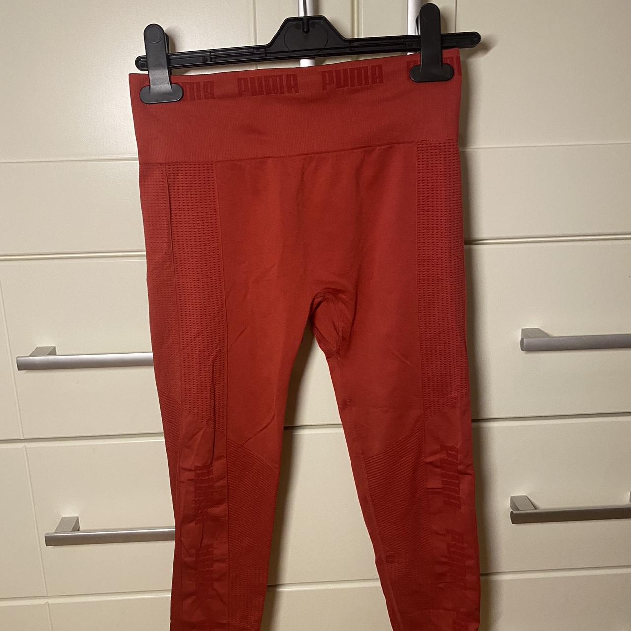 Puma red leggings deals