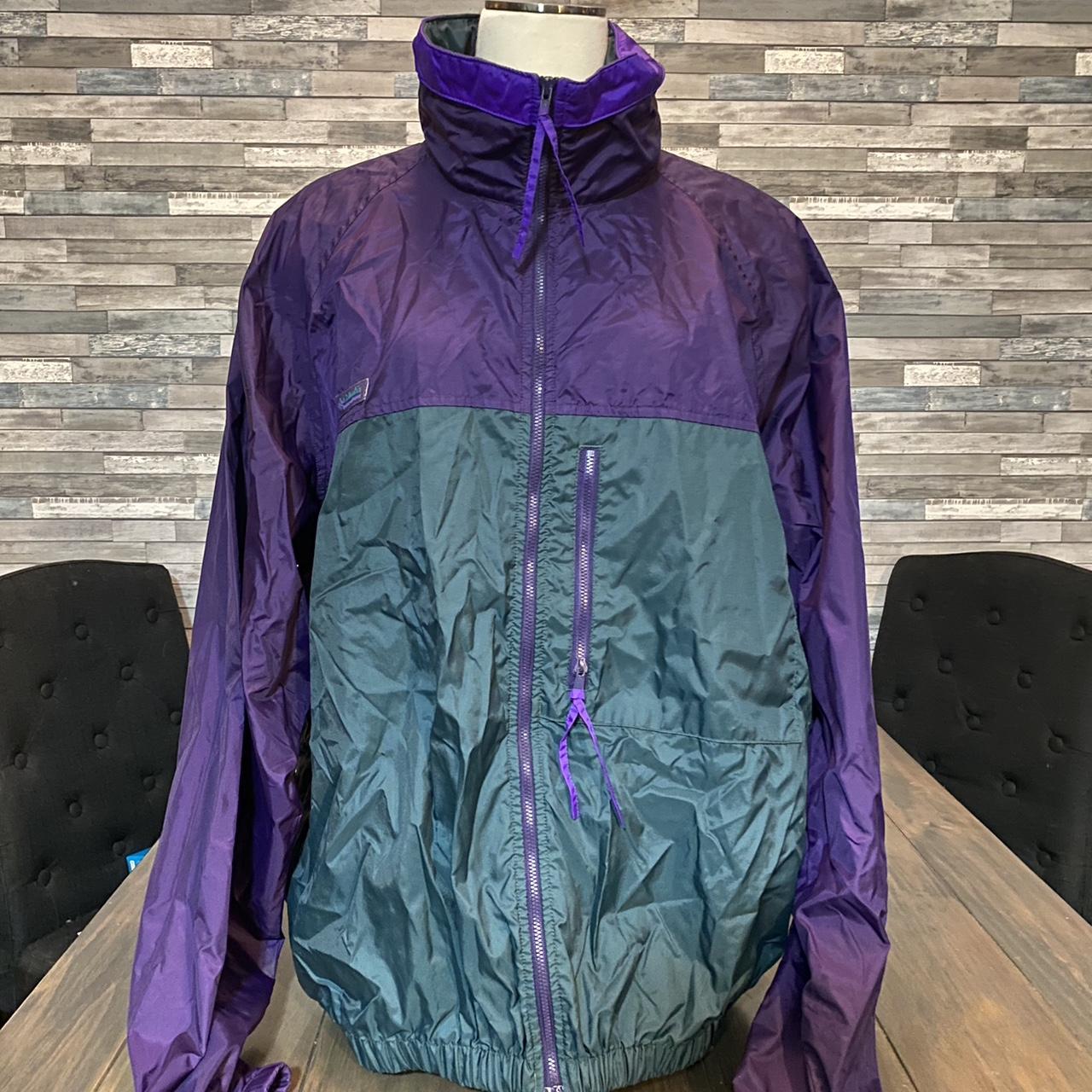 Columbia Women's Windbreaker Size Small -Good - Depop