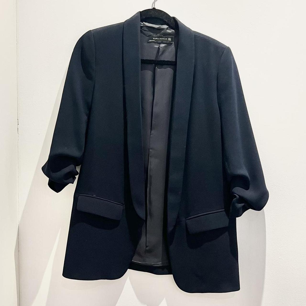 ZARA women’s blazer navy blue