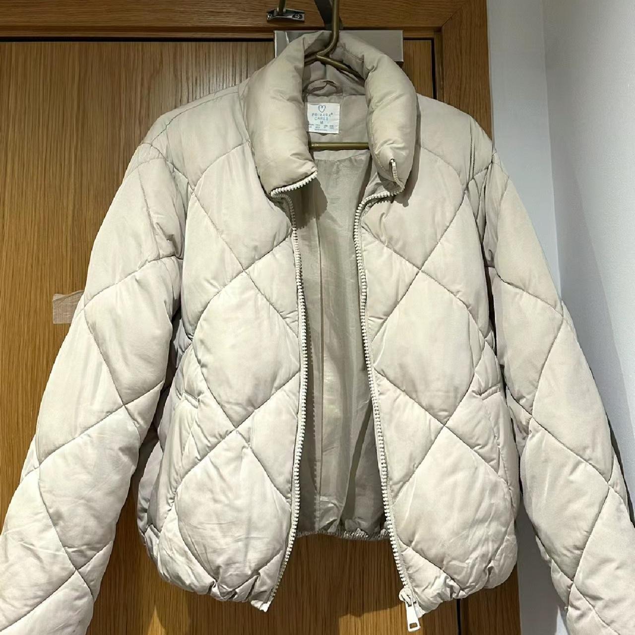 primark puffer jacket cream