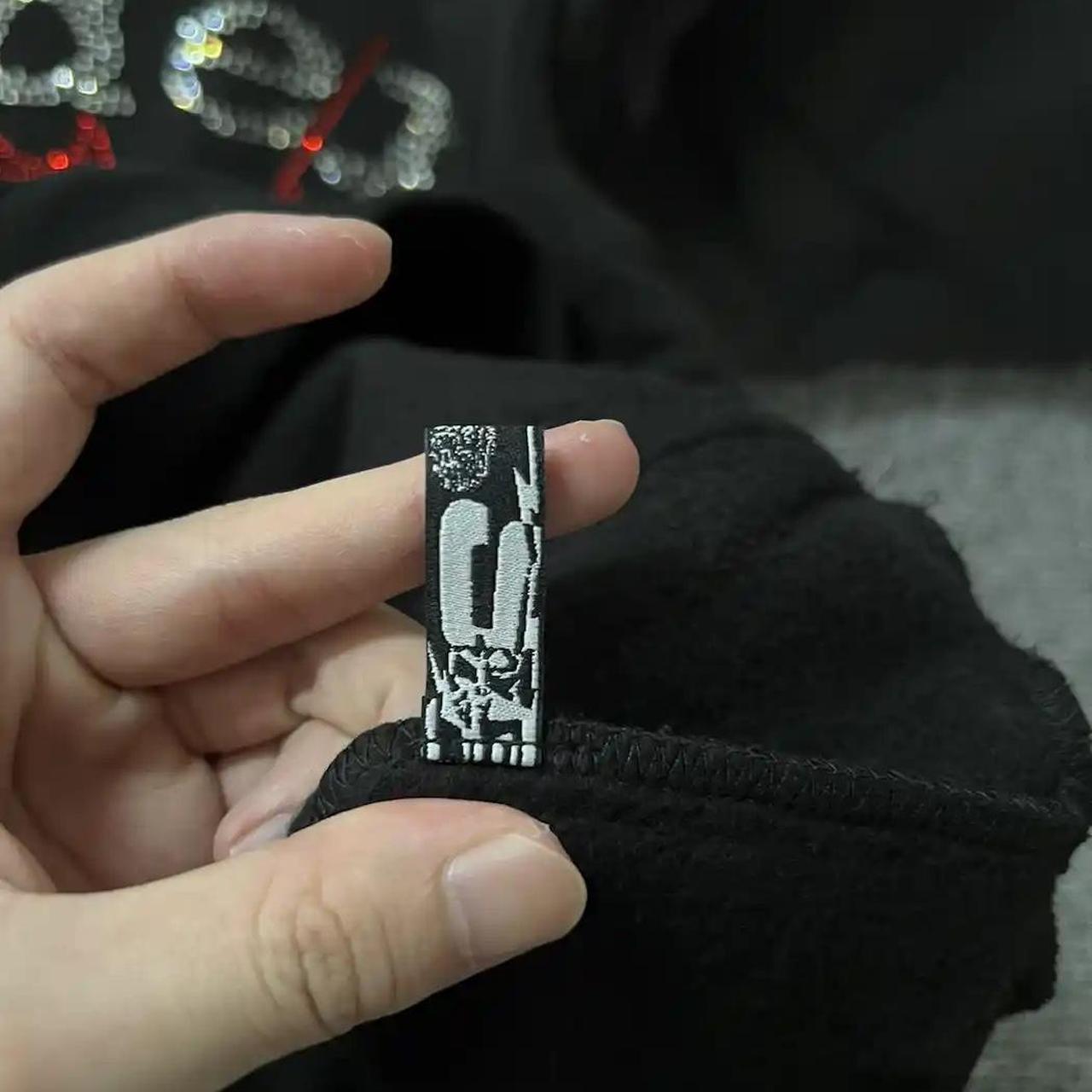 Sp5der OG Rhinestone Logo Hoodie #Spider #Sp5der | Depop