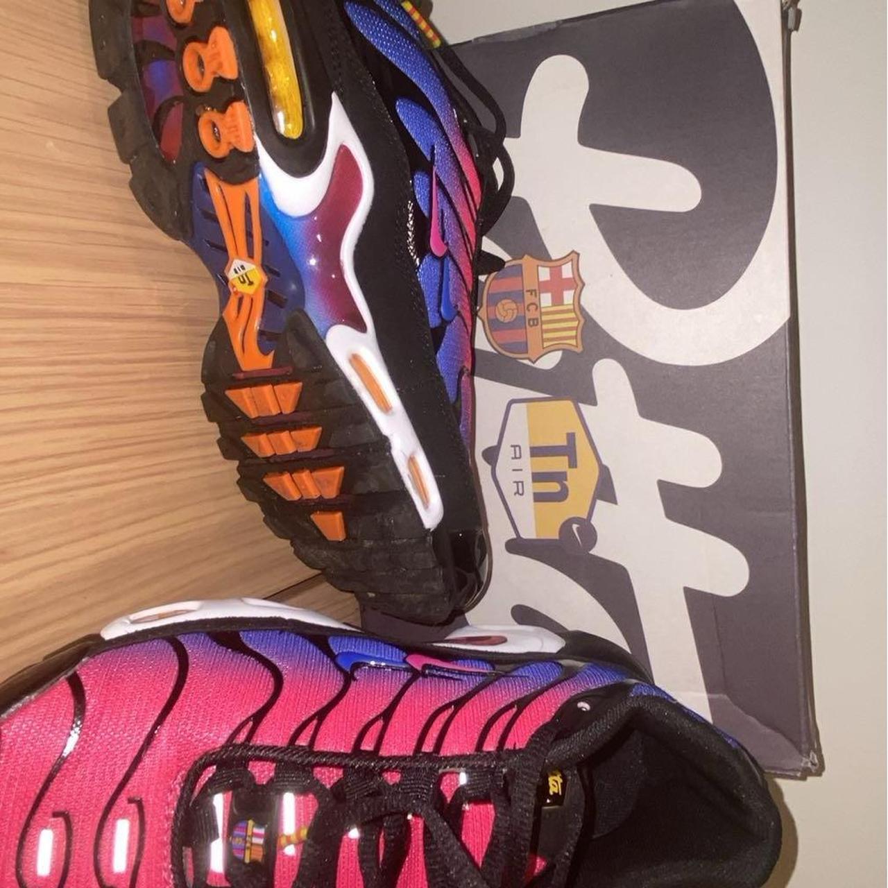 Nike tn x Barcelona patta shoes 💙❤️ 40 size eu🇪🇺 Depop