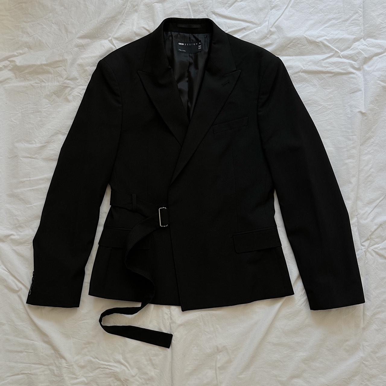 ASOS DESIGN blazer in black. SIZE: 38” chest.... - Depop