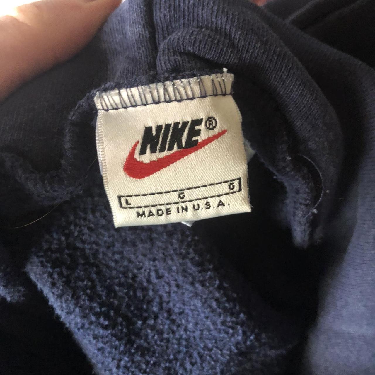 Vintage Nike hoodie Size large Has a few holes - Depop