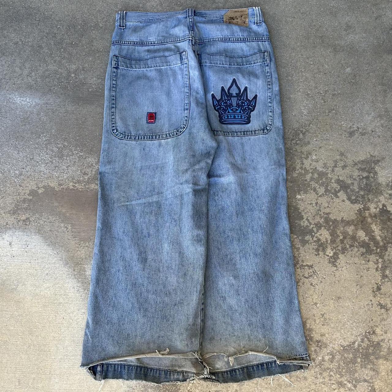 90s JNCO USA 極太デニムパンツ クラウン-