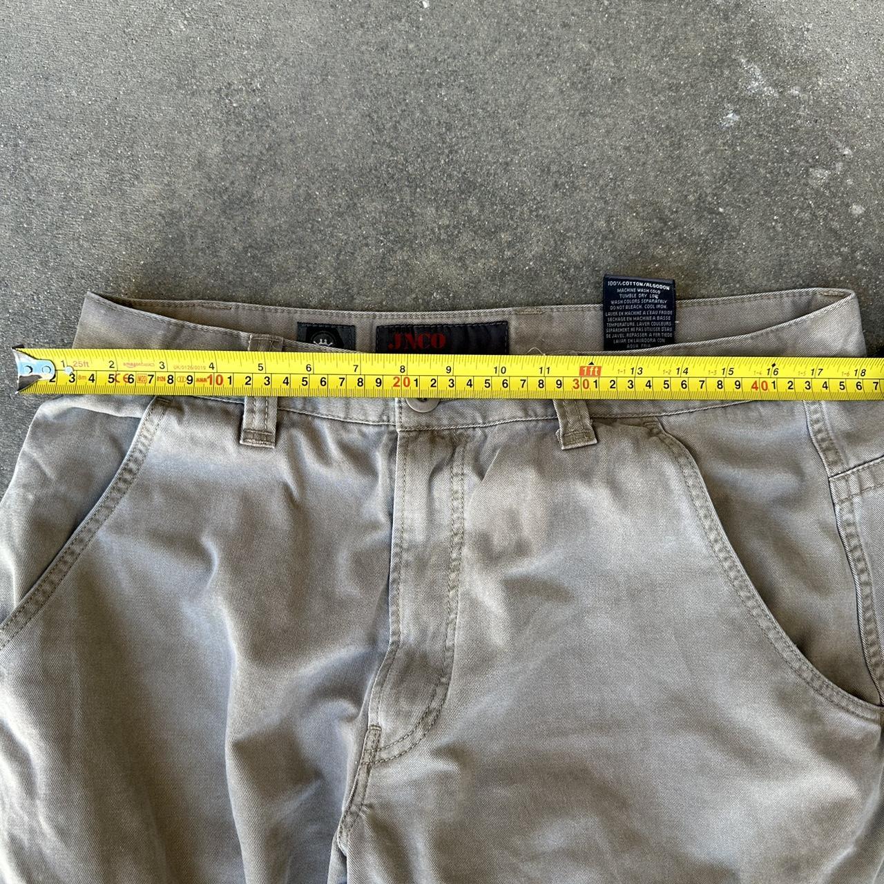 JNCO CARGO CROWNS 90s Jeans 36x32 Measurements in... - Depop