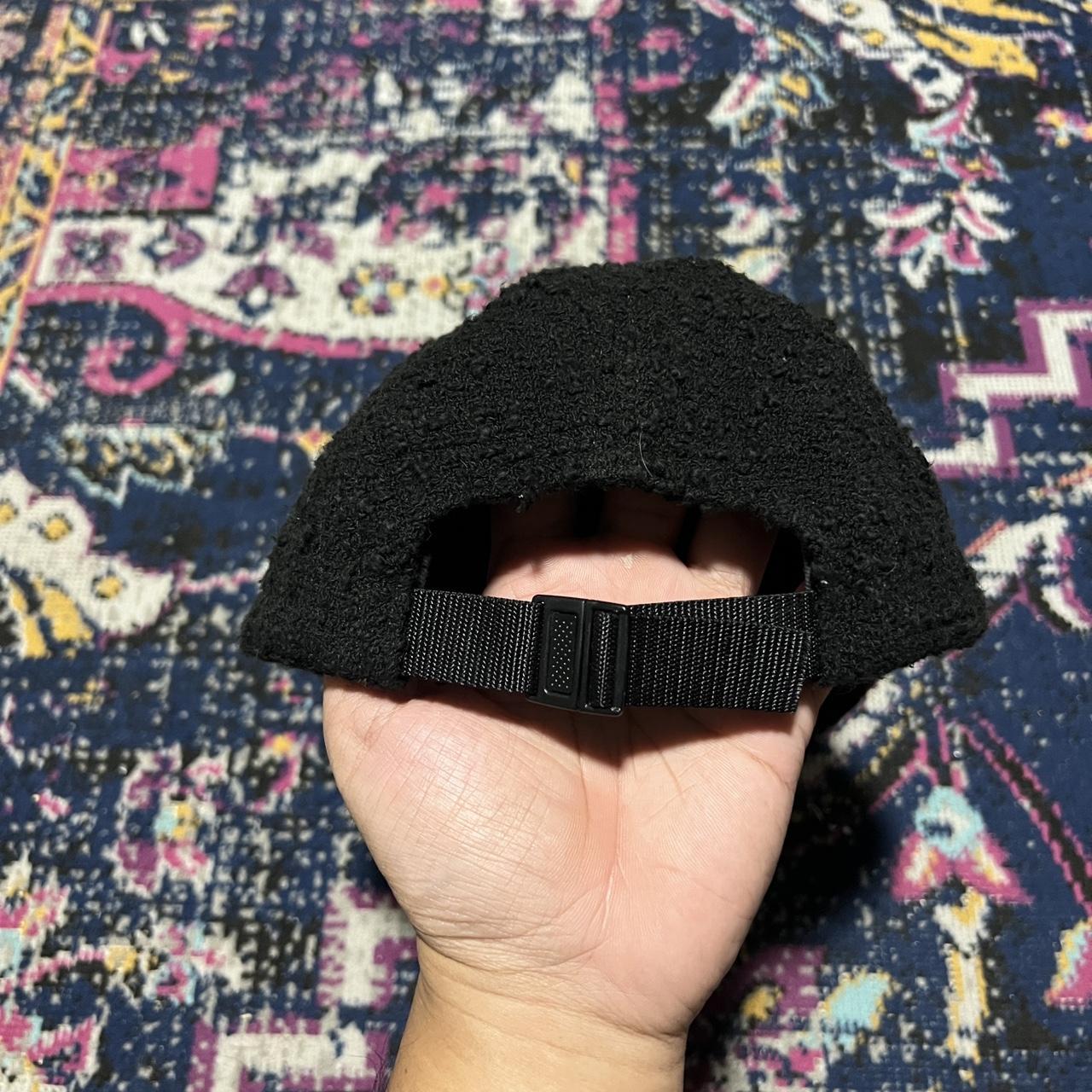 Supreme boucle camp cap cheap black