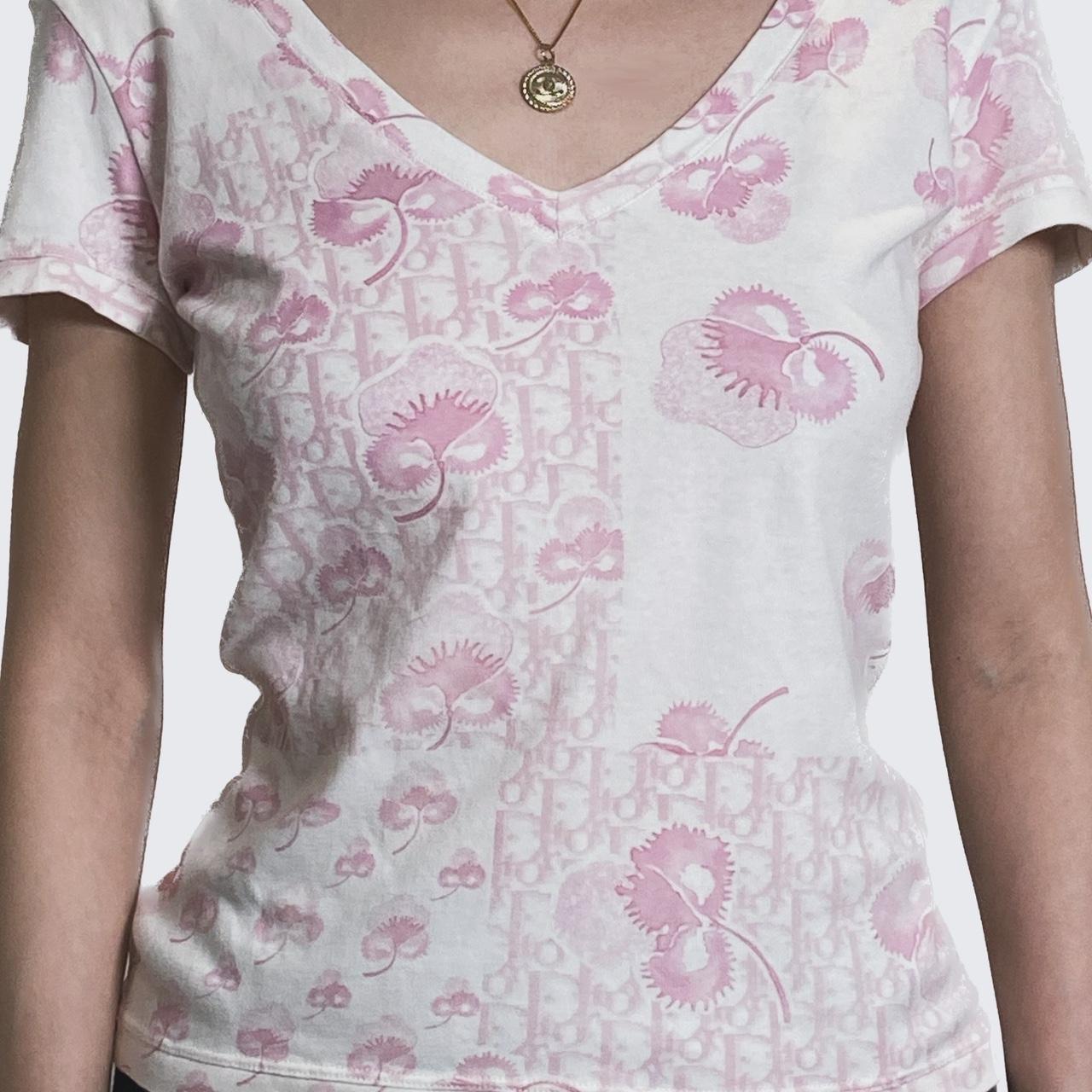 良品 Christian Dior ポロシャツ 花柄 80s vintage 良品 Christian Dior ポロシャツ 花柄 80s vintage