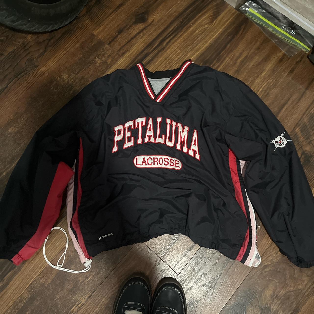 Men's Jacket - Black/Multi – pull over wind break… - image 1