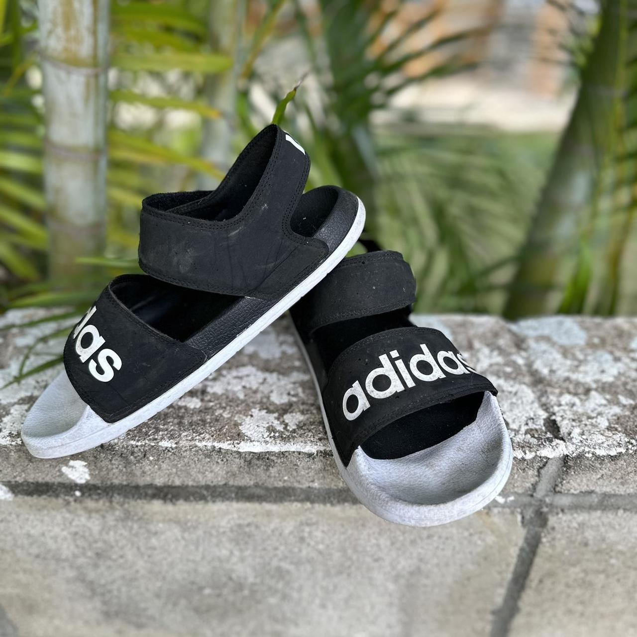 Adidas velcro strap discount sandals