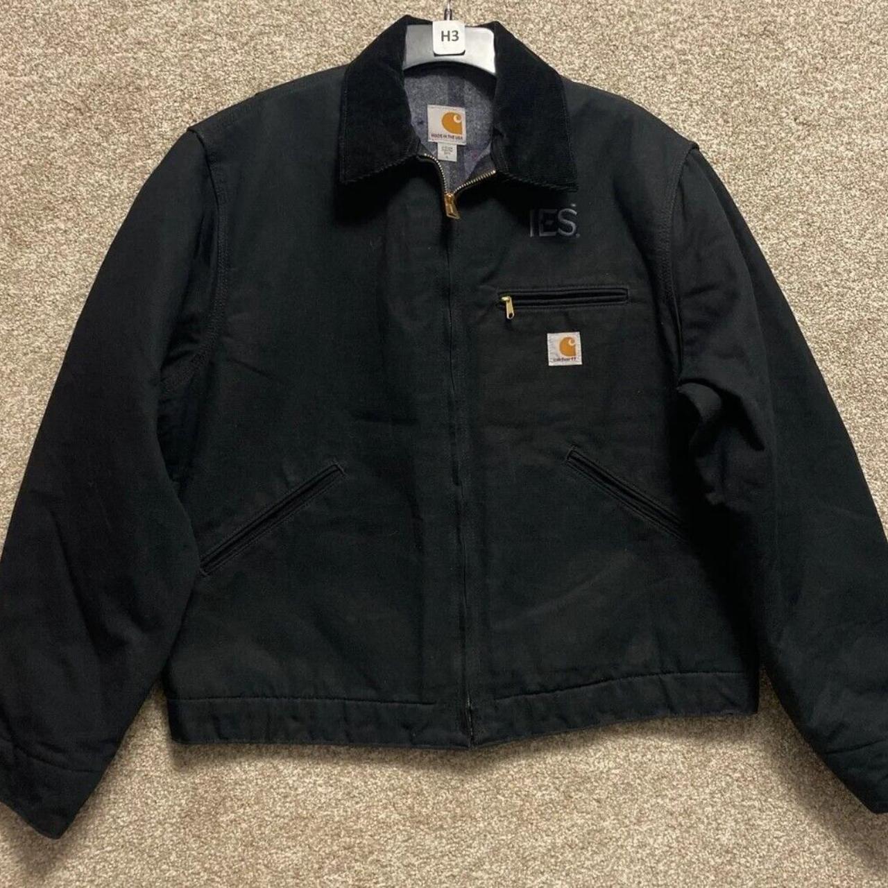 Carhartt Detroit Jacket J001 Mens Large Black... - Depop