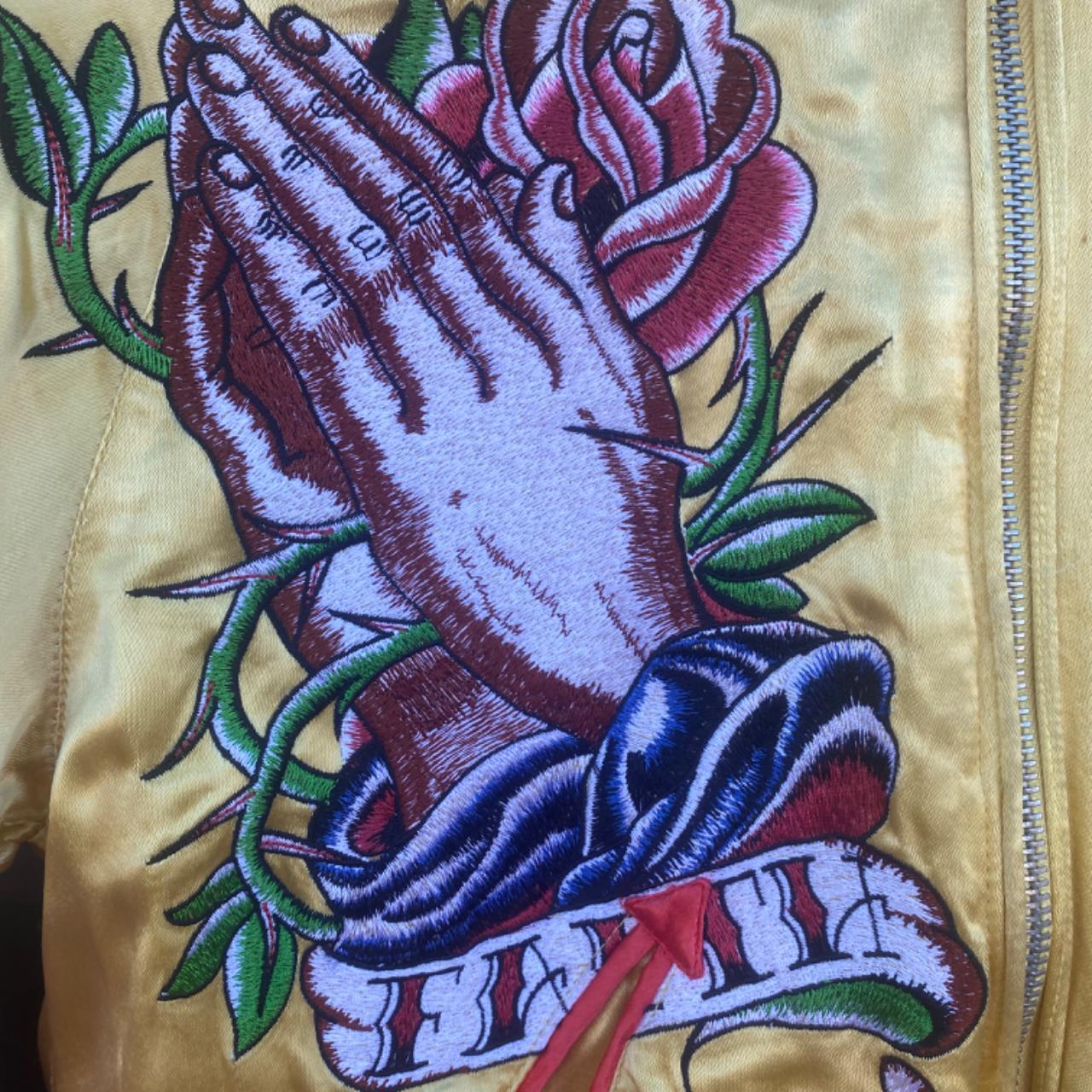ジャケット・アウター RUDE GALLERYMARIA REVERSIBLE SATINJACKET RUDE GALLERYMARIA REVERSIBLE SATINJACKET