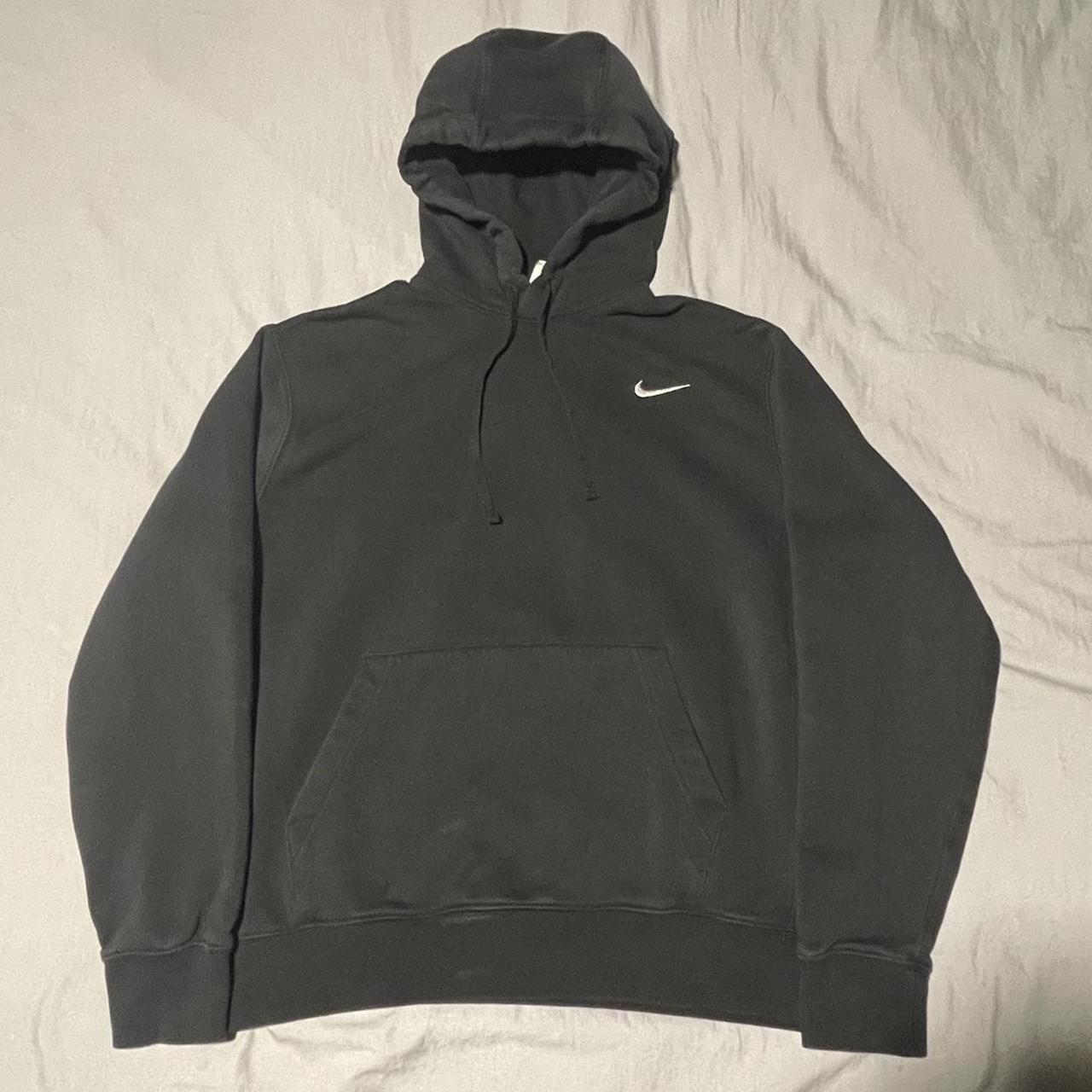 Black Nike Hoodie Excellent condition fits a... - Depop