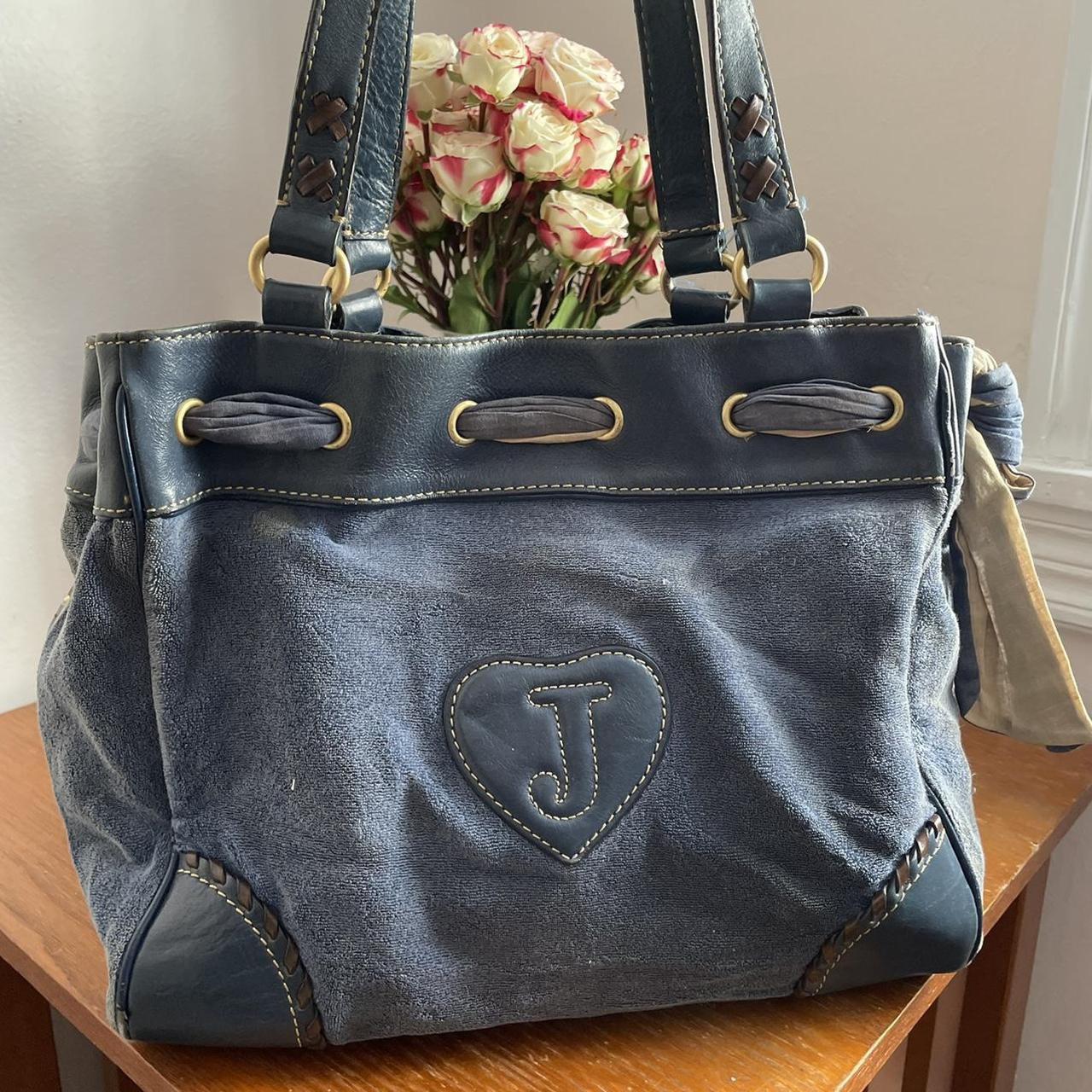 Juicy Couture Women's Blue Bag Depop