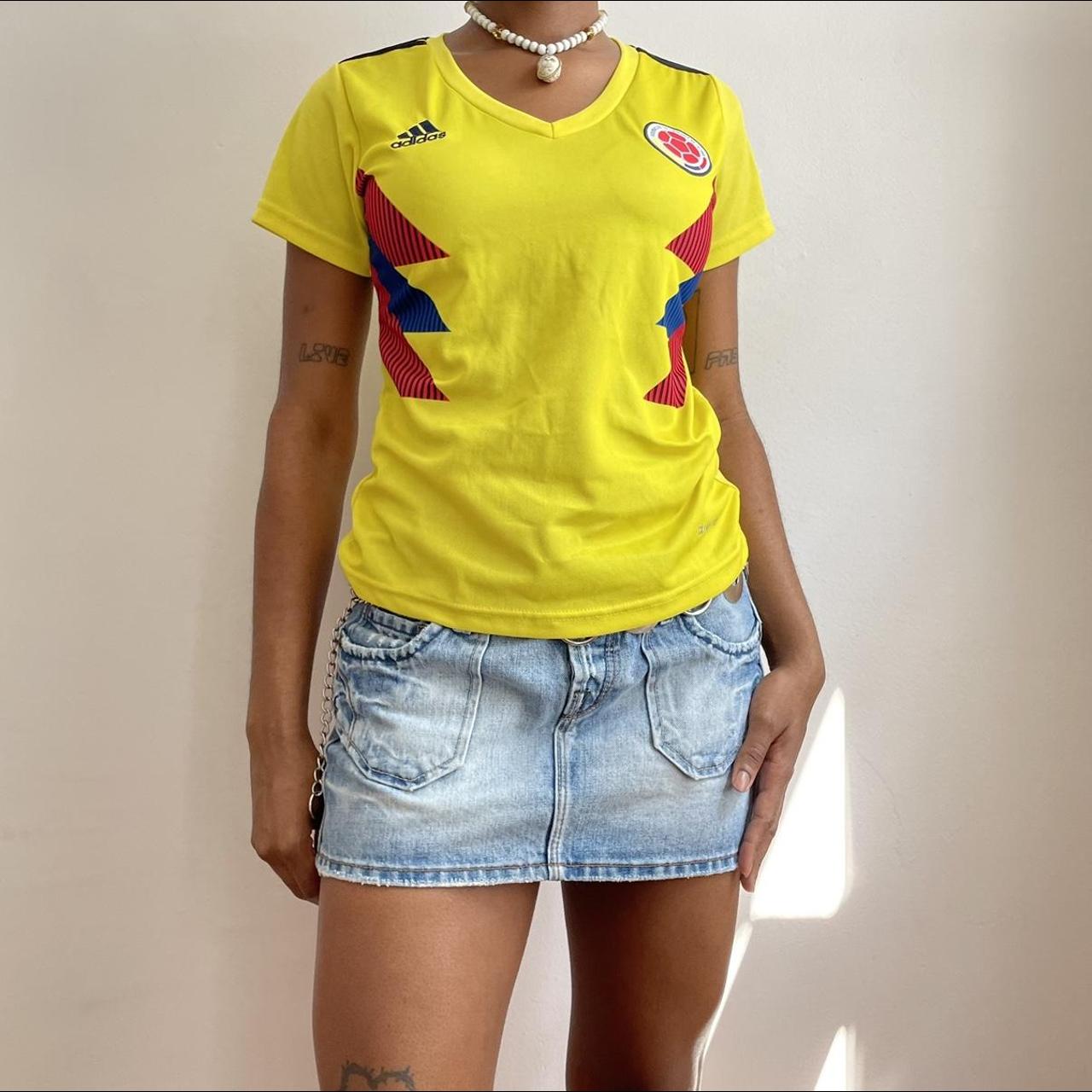 adidas Yellow Colombia T-Shirt