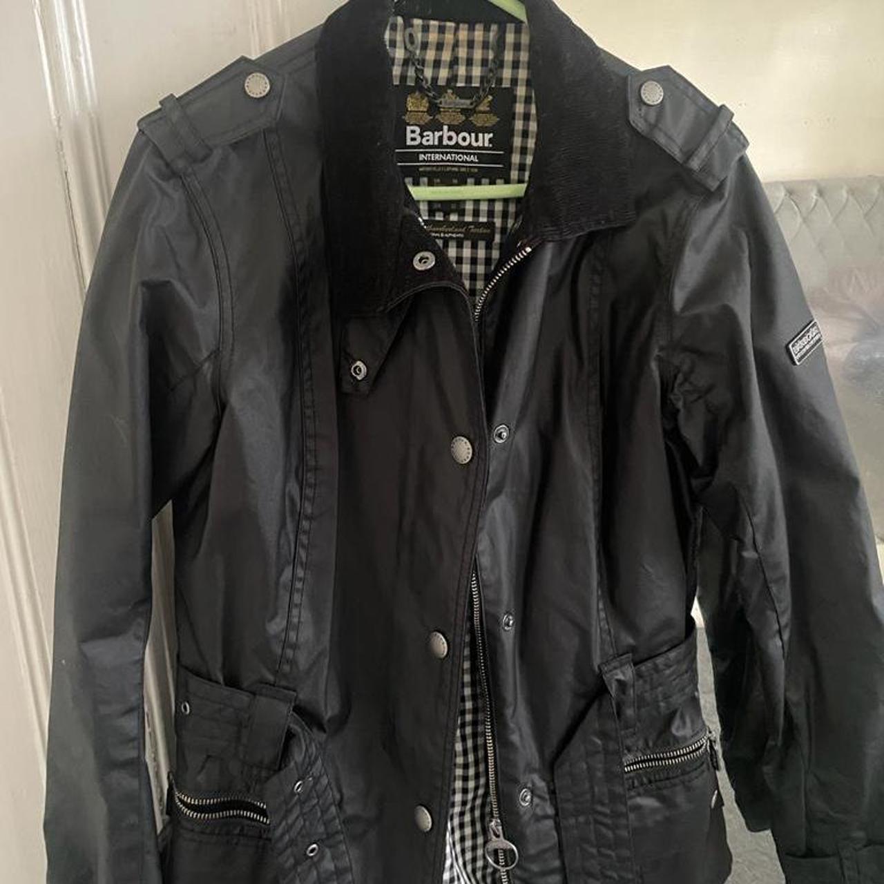 Original Barbour wax jacket size 10 Only worn once... Depop