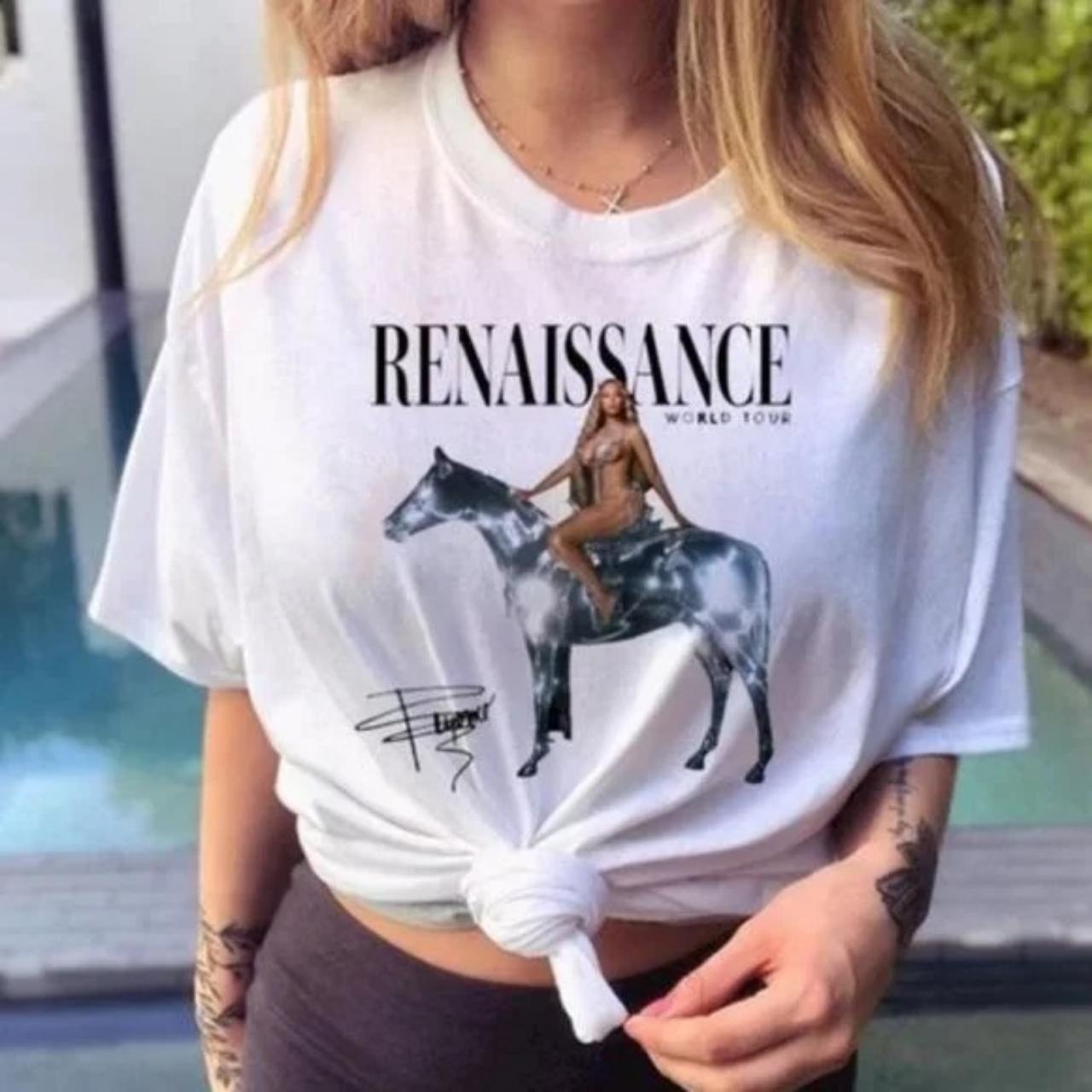 Beyonce white t outlet shirt