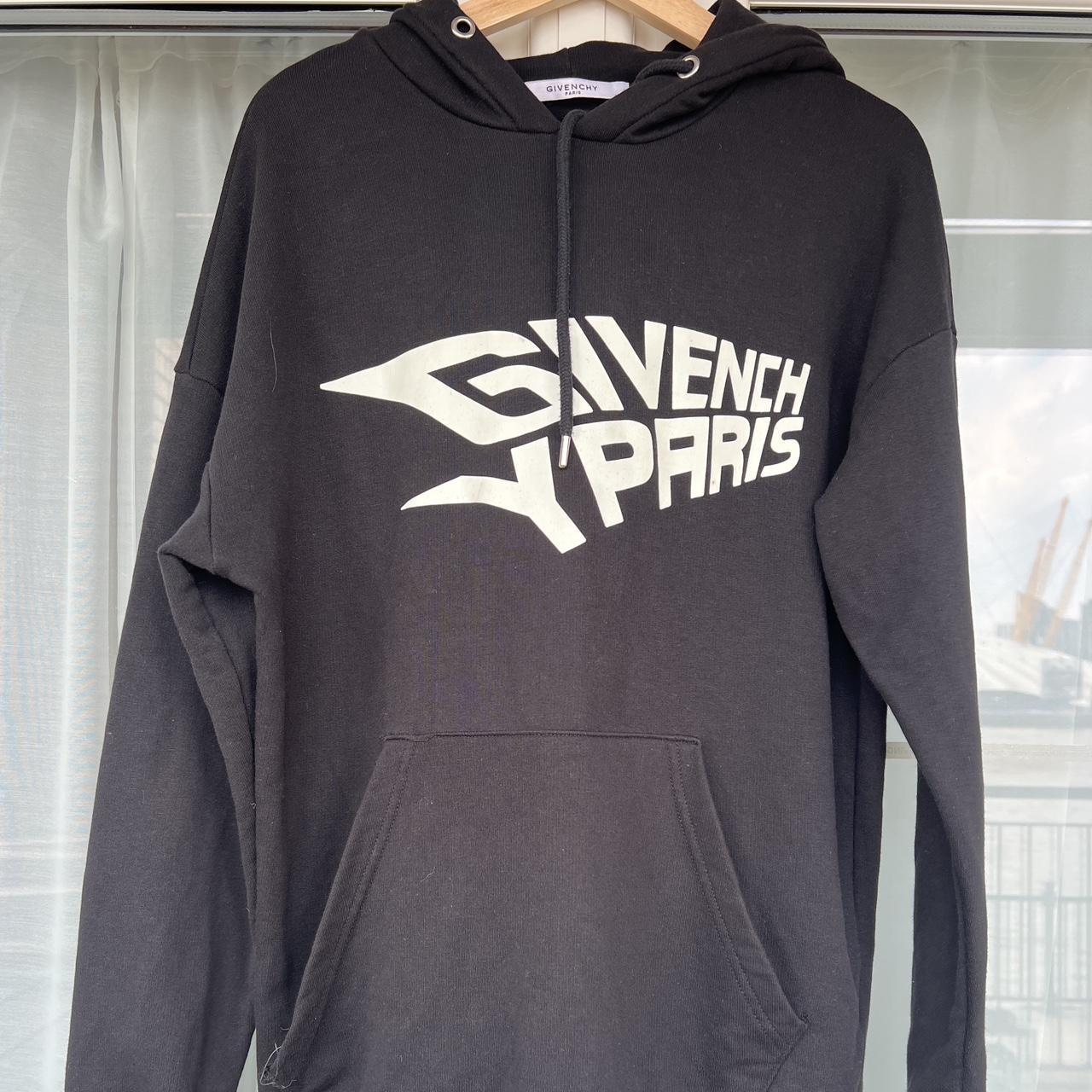 Givenchy Paris hoodie, size M, has some rips as | Depop