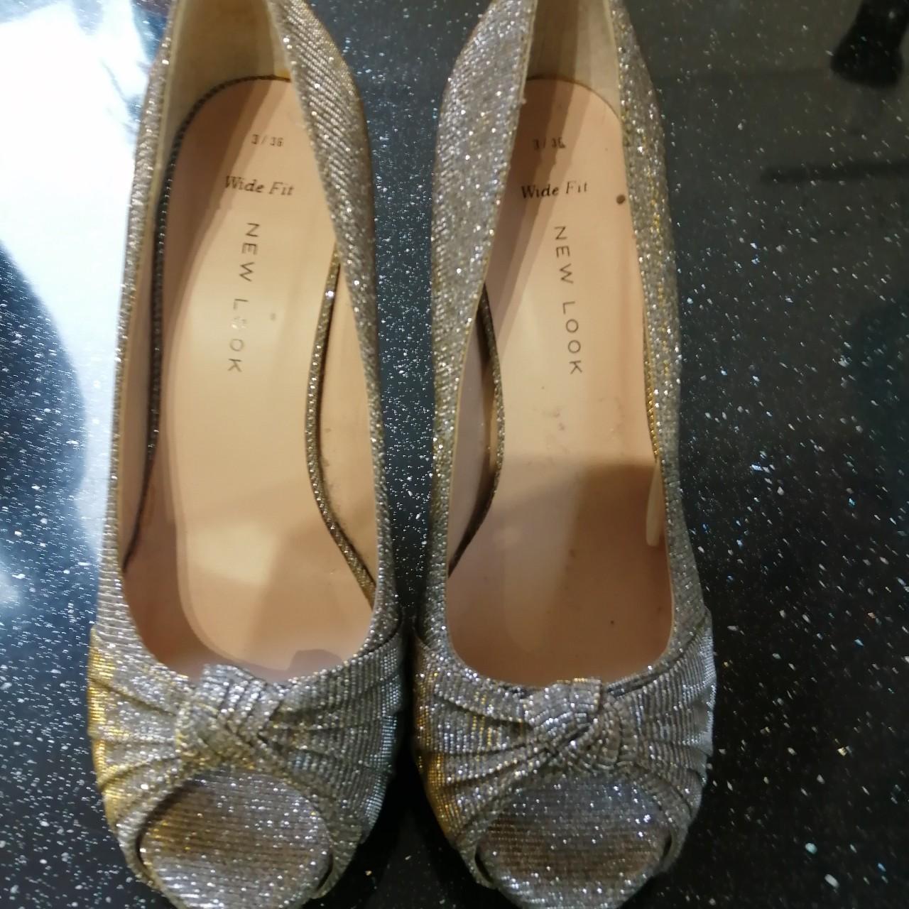 New Look Shoes And Bags 2026.Ladies New Look glitter shoes - Depop