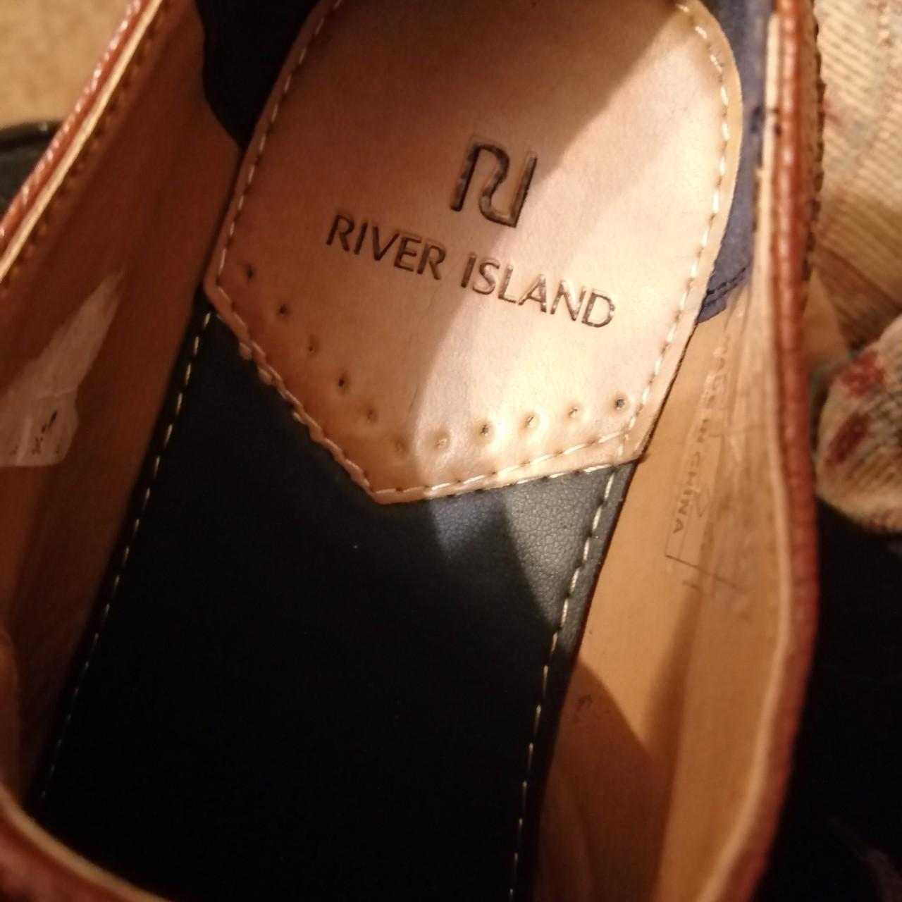 River island tan on sale brogues