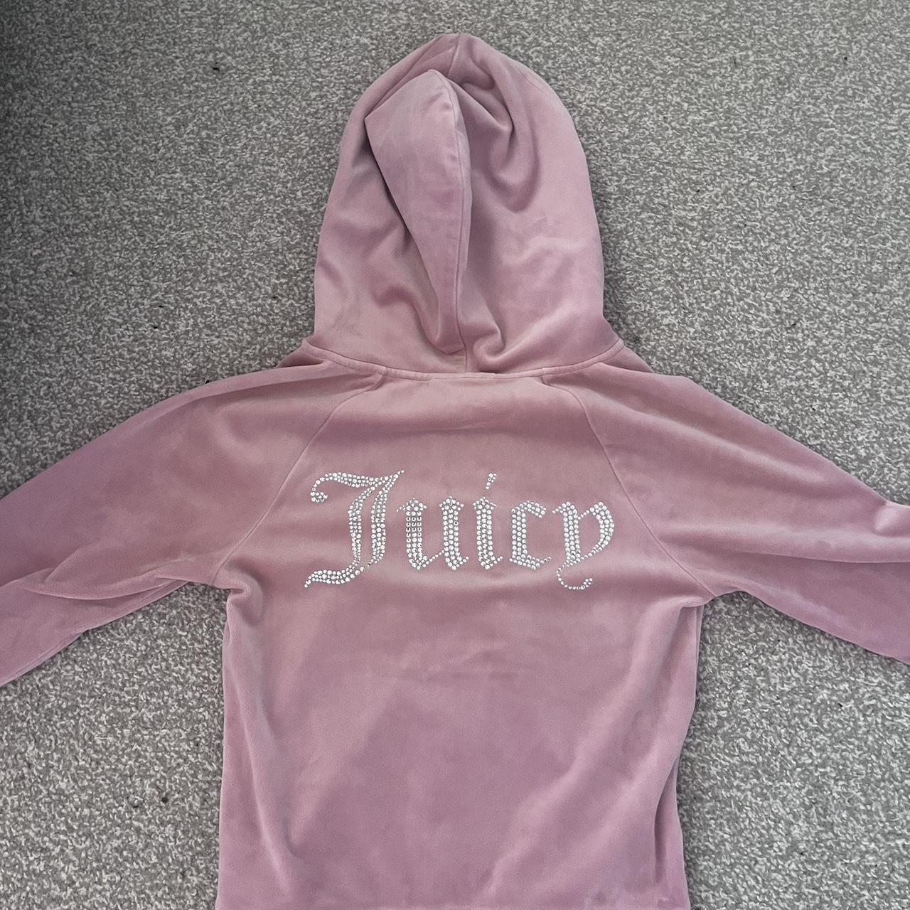 Velour Pink Juicy Couture FULL Tracksuit - Depop
