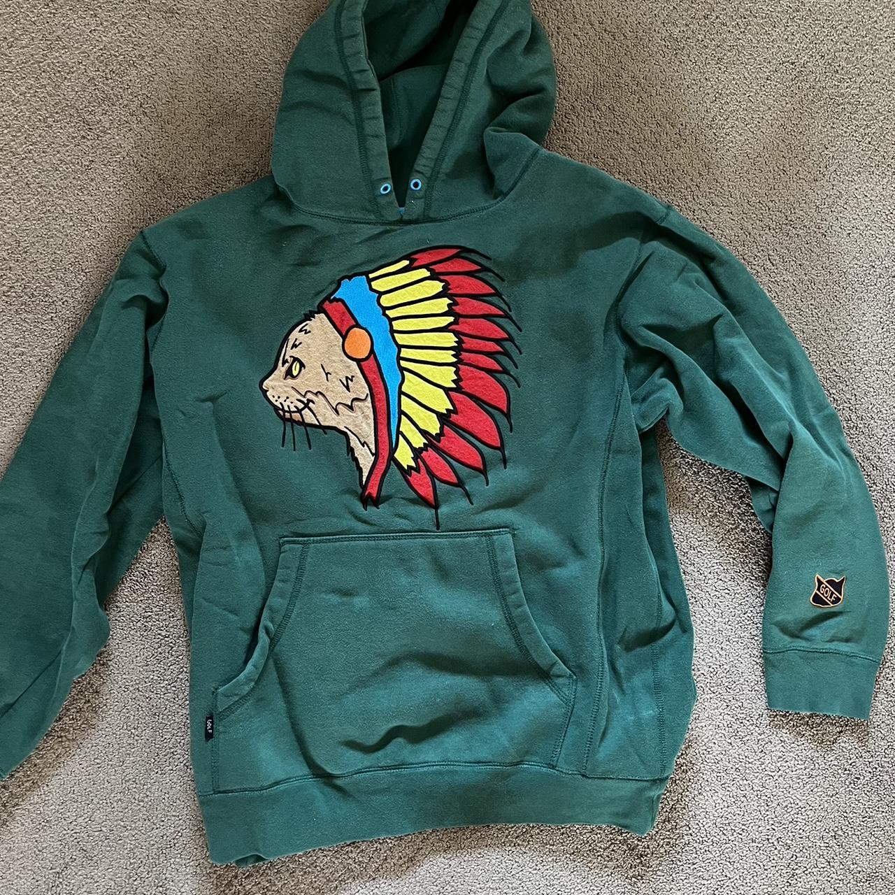 Golf wang native cat hoodie sale