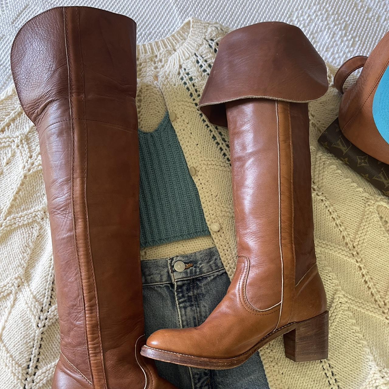 FRYE OTK Black Label Campus Boots Depop