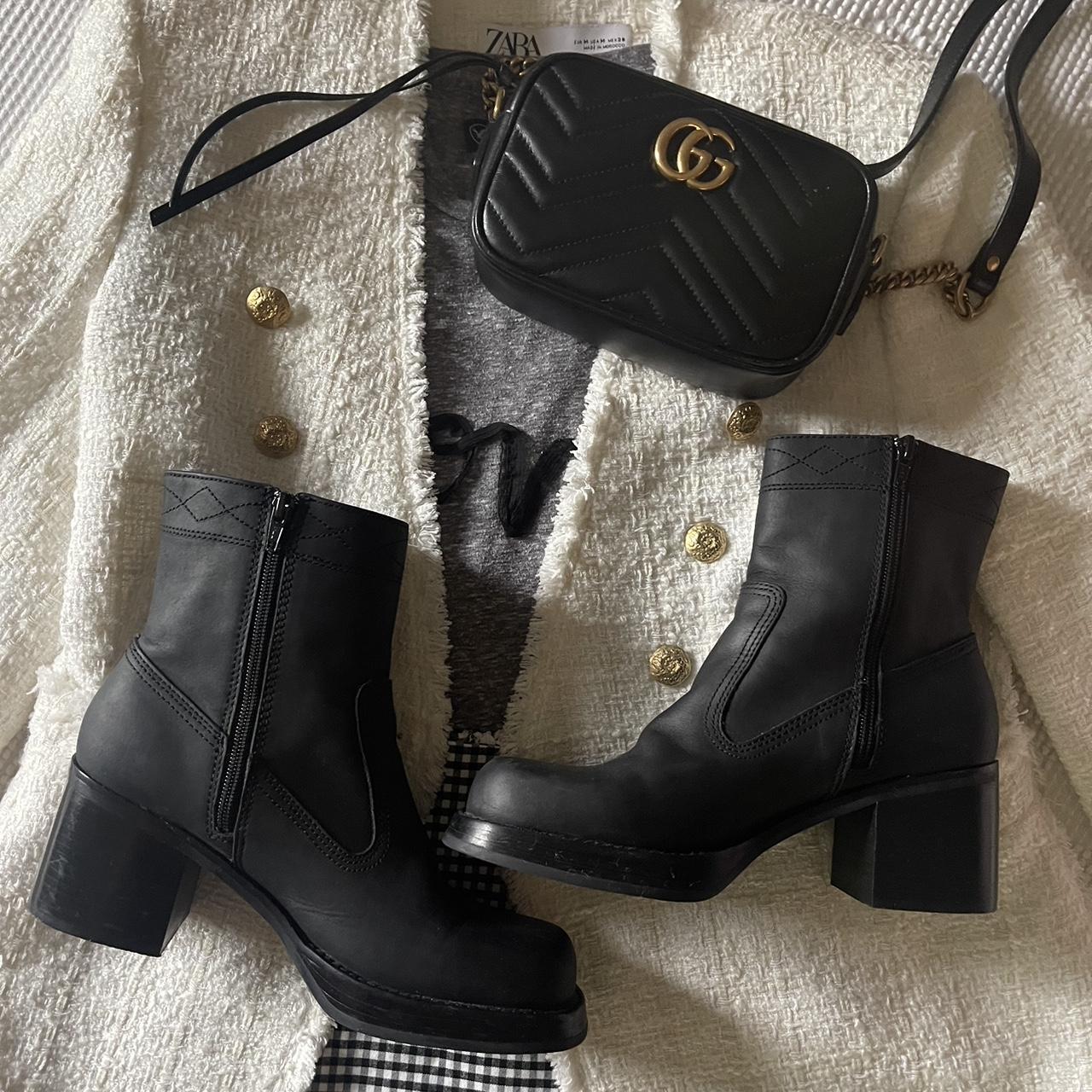 100％安い FRYE | Villager Zip Stitch 8R Gorgeous pair of Y2K | Depop 服、靴