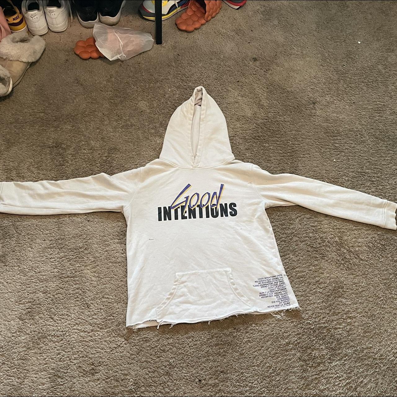 Vlone doves white cheap hoodie