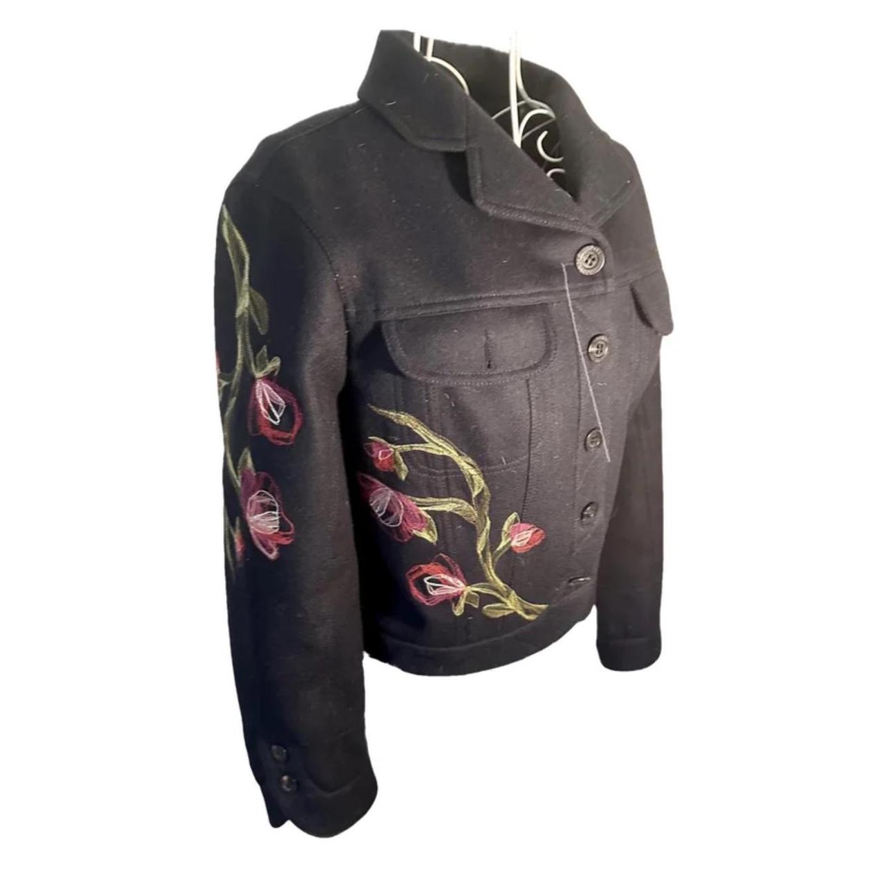 John Galliano Women's Blazer Jacket Black/Navy M – John