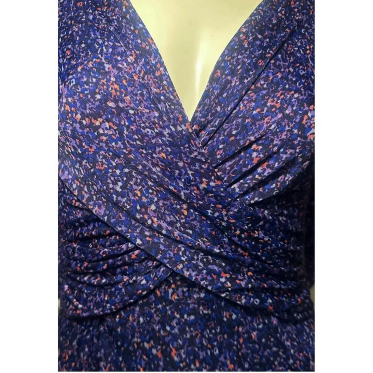 Dior Women's Bodycon Dress - Purple/Blue - 8 – Di… - image 4