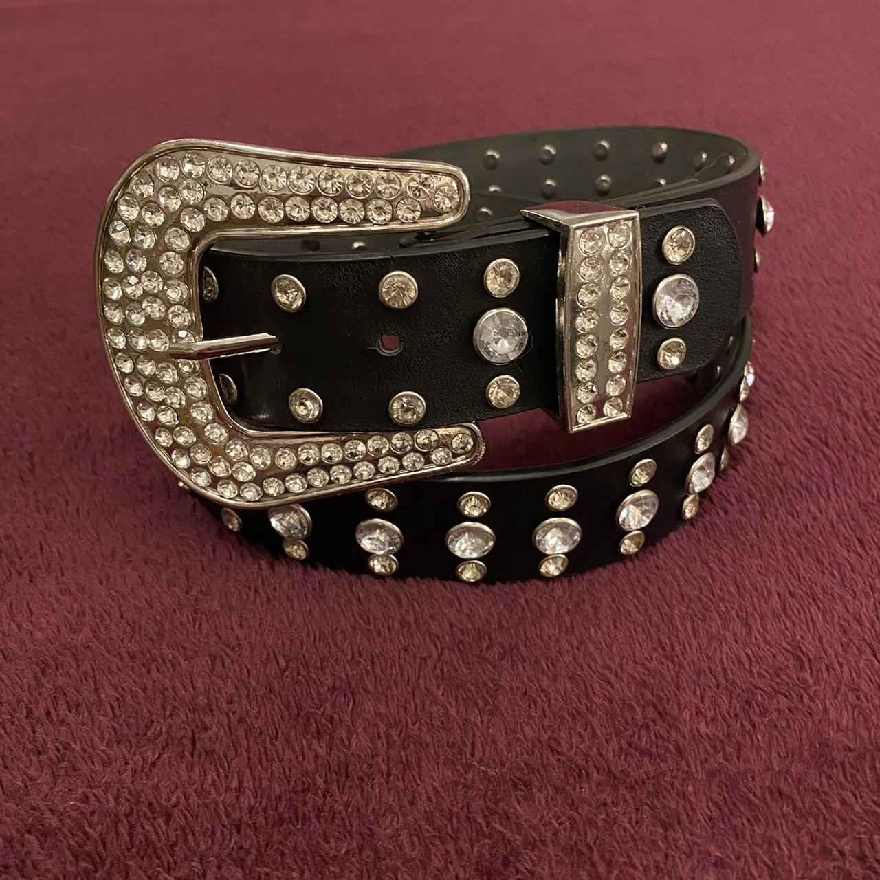 Emo belt 40 inch Gothic Emo Punk Belt... Depop
